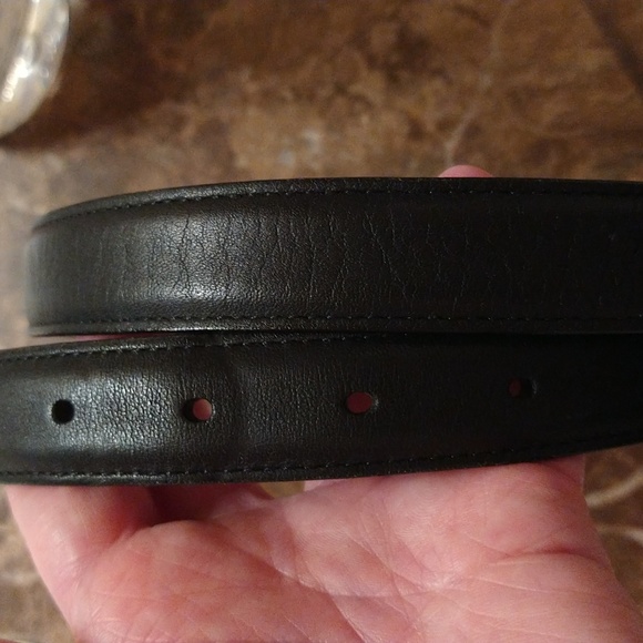 Vintage Coach black leather belt - 8504 - Picture 7 of 11